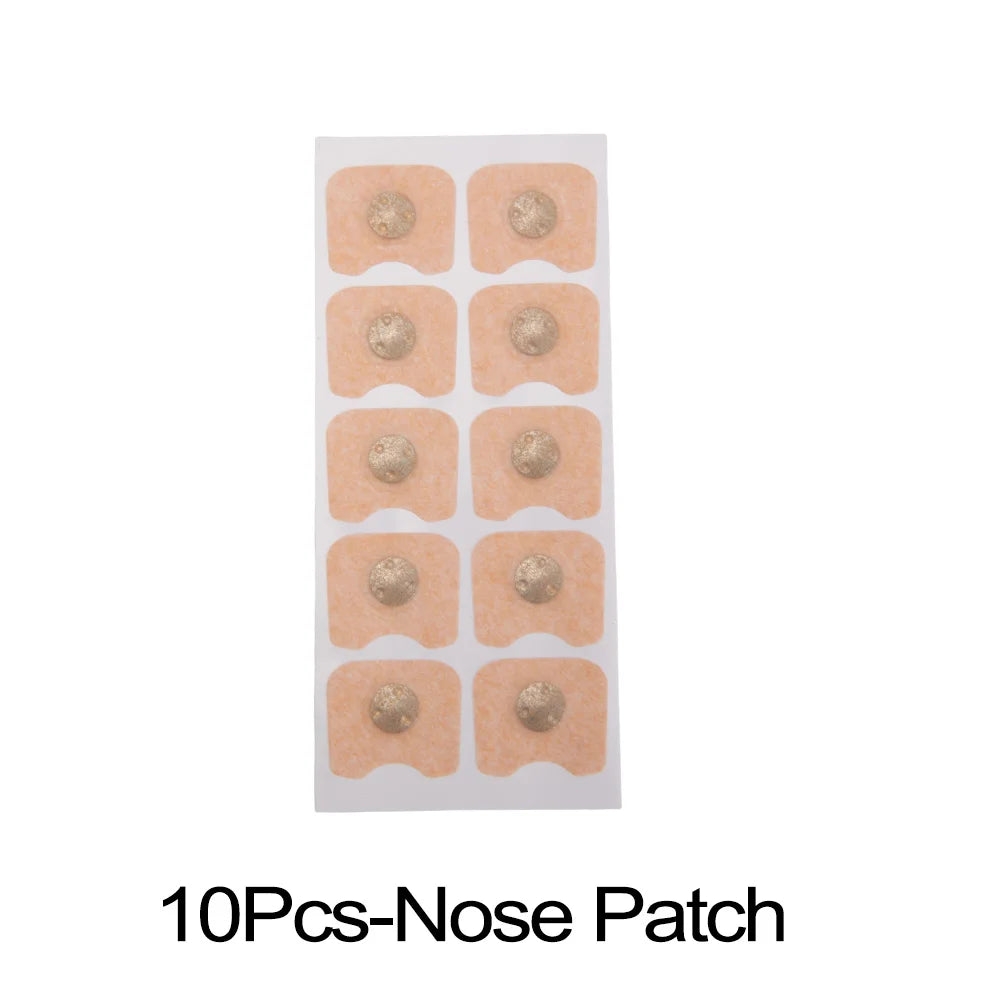 Anti-Snoring Magnetic Nasal Ventilation Clip – Breathable Nose Clips & Patches for Improved Sleep and Reduced Nasal Congestion (15 Pairs + Clip)