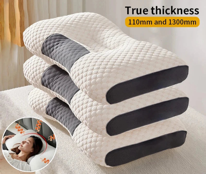 Neck Pillow – Orthopedic Soybean Fiber Pillow for Restful Sleep