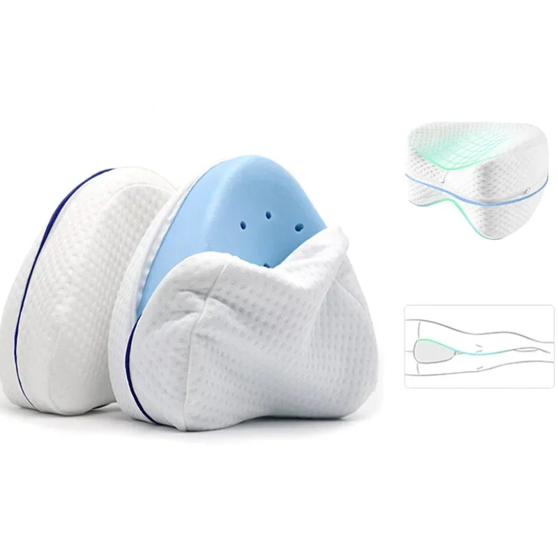 ComfortMate™ Between-the-Legs  Memory Foam Pillow For Back And Hip Pain